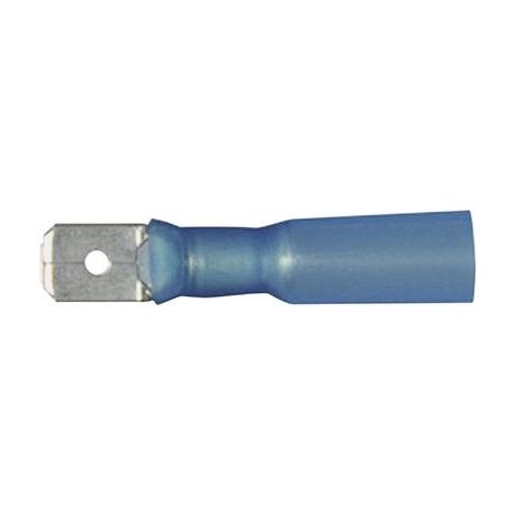 Vogt Verbindungstechnik Terminal de lengüeta macho azul 6,3 mm