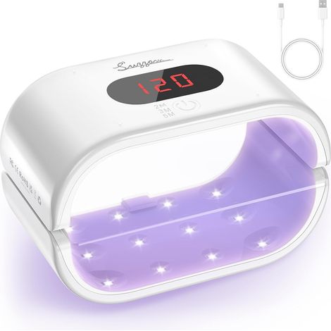 Lampe UV double face pour résine, grande lampe UV en résine avec affichage LED (temps plus long 2 m, 3 m, 5 m), lampe UV à durcissement rapide pour, fabrication de bijoux (1/5)