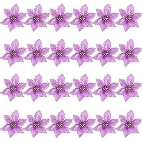 24 Stück Stoffblumen (1/3)