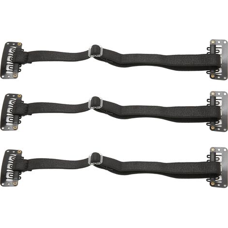 Bandeau Élastique de Raffermissement Facial Réutilisable et Ajustable avec Clips - 3 Pièces pour Soin Beauté Femme (1/5)