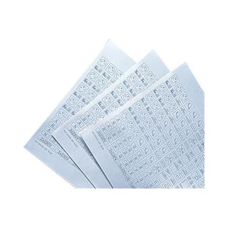 FOR 150FPIC Pictogrammes adhésifs (x50) pour FOR 150 4TBR610380C0200 ABB 610380