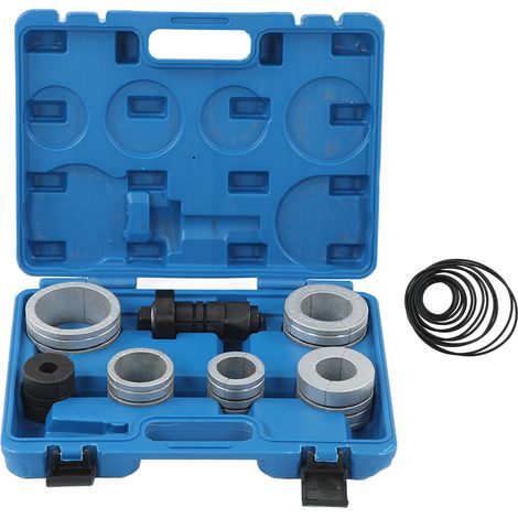 Kit d'outils d'extension de tuyau d'échappement 1-5/8 pouces à 4-1/4 pouces, Kit d'épandage en alliage d'aluminium et d'acier 6061 pour Tube arrière de voiture et de moto