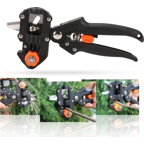 Sécateur professionnel en acier inoxydable pour arbres, ciseaux pour greffes et outils de coupe,DUBUNS (1/5)