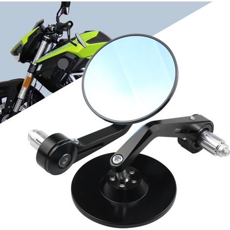 Retro motorcycle rearview mirror, CNC machined, side mirror, handlebar end mirror, in high demand