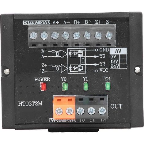 Signalwandlermodul 3-Kanal TTL EIA422 423 Eingang NPN PNP HTL TTL Ausgang für Encoder 5V