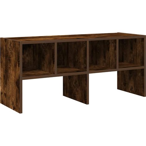 Maison Exclusive - Scarpiera Impilabile Rovere Fumo 89,5x30x40 cm