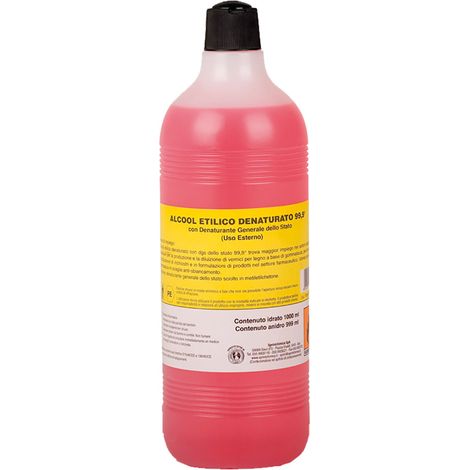 Alcool Etilico Denaturato 99,9% Vol. Sprintchimica 12 Pezzi 1 Lt