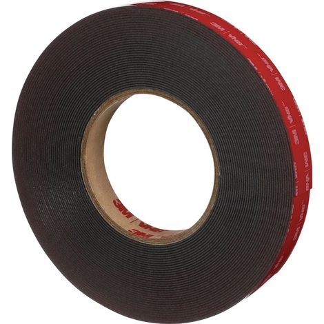 3M Montageband VHB Tape 5952F schwarzLänge 33 m Breite 12 mm Rolle