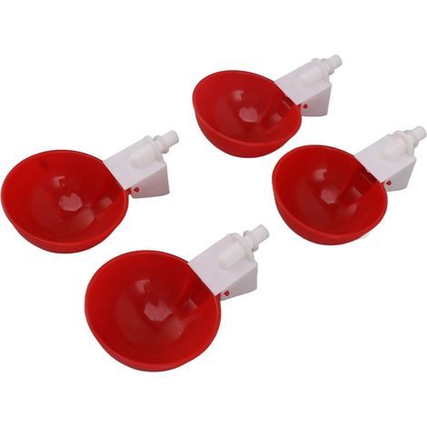 8 große automatische Hühnertränken aus dickem PVC, universelles Hühnertränken-Set für Hühner, Enten und Gänse (1/5)