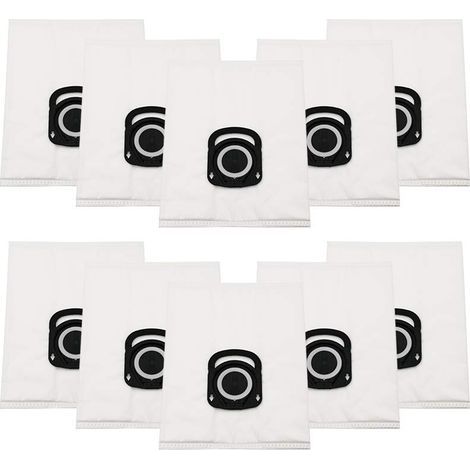 Lot de 10 sacs à poussière pour aspirateur Rowenta Silence Force 4A ZR200520, ZR200720, RO64xx - Filtre hygiénique et anti-odeur + soin des animaux (1/5)