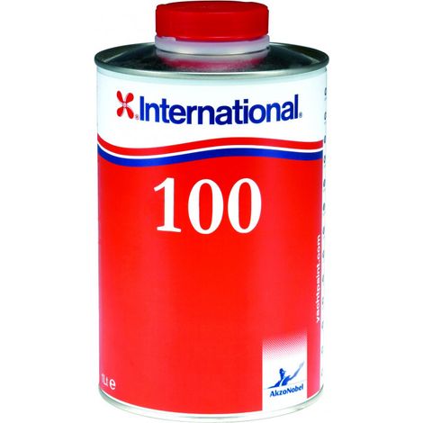 Diluant N°100 International pour bi-composant application brosse temps chaud - INTERNATIONAL - 1 l