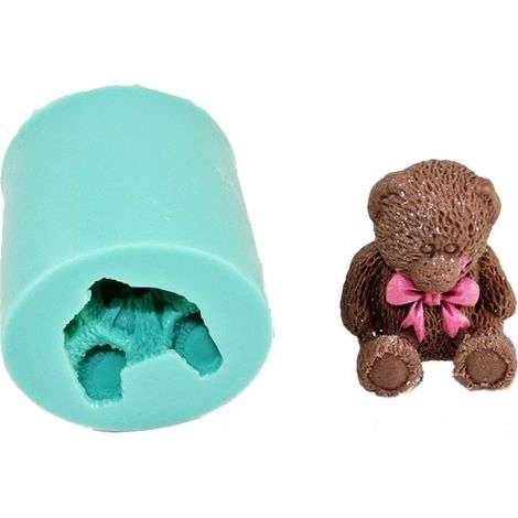Stampo in silicone 3D a forma di orsacchiotto (1/2)
