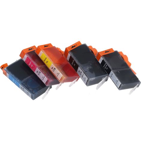 Les cartouches d'encre HP 178 avec remplissage d'encre sont compatibles avec les imprimantes Photosmart C6380/C6300/C5300/C5383 (cartouches d'encre 5 couleurs). (1/5)