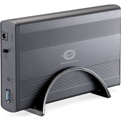 Conceptronic Grab´n´GO Carcasa HD 3.5` SATA USB 3.0 Negro