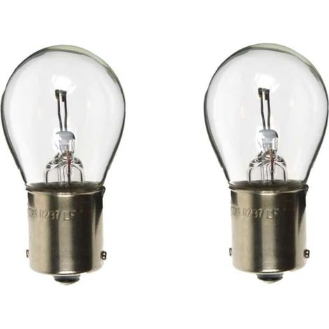 2x Ampoule BA15S 15W 24V 26X47 camion fourgon voiture tracteur véhicule agricole