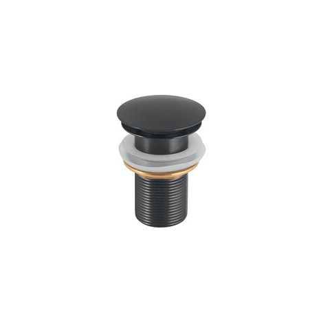 Q.TA' 1 GEDY PILETTA IN ACCIAIO GUN METAL CLIC CLAC 05