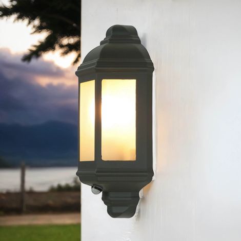 Außenlampe mit Bewegungsmelder E27 IP44 Rustikal LIVORNO (1/5)