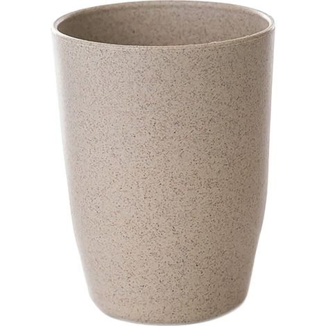 Tumbler - Verre À Brosses À Dents - 400 ml - Hauteur 11,6 cm - Diamètre Haut 8 cm - Fond 5,5 cm - PP Alimentaire - Pour Salle De Bain Cuisine Voyage - 1 Pièce (1/3)