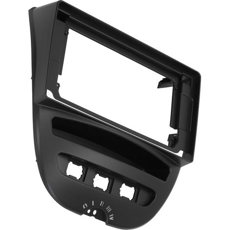Autoradio 2DIN 10,1 pouces Panneau de Cadre ABS pour Citroën C1 2005-2010, Façade de Remplacement (1/5)
