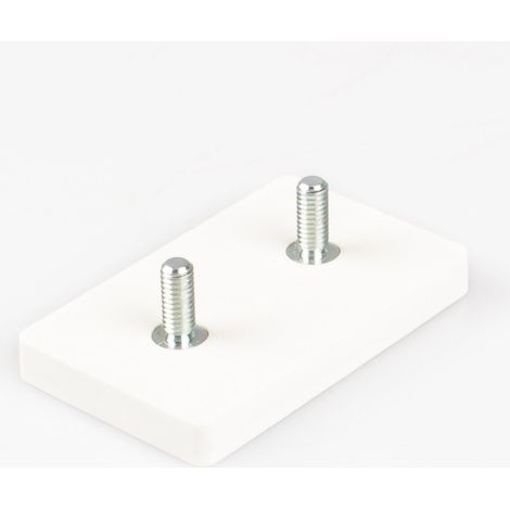 Magna-C Gummiertes Magnetsystem 74x45x8,5mm Gewindezapfen (1/3)