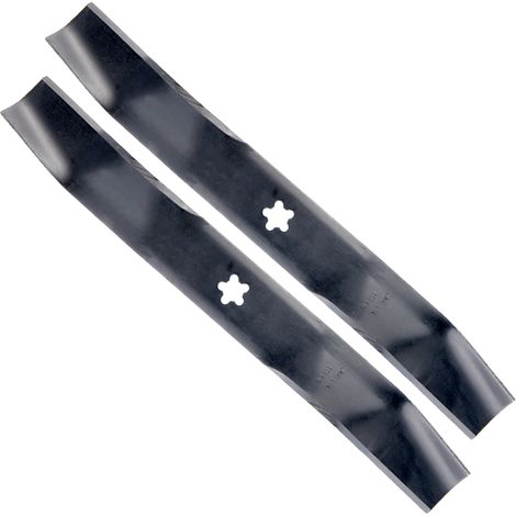 Lame tondeuse pour AYP Bernard Husqvarna Jonsered 46 cm par 2 (1/4)