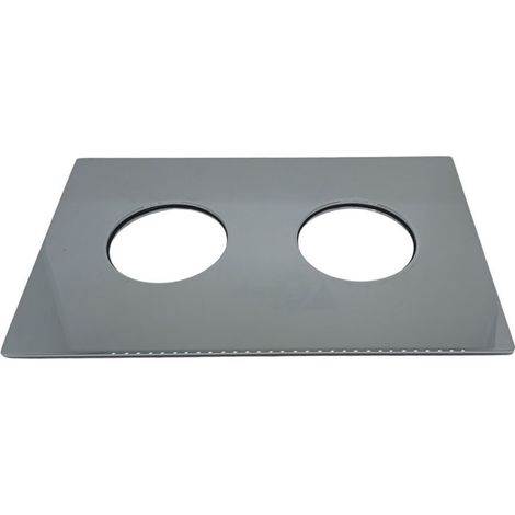 Ricambio piastra rettangolare termostatica incasso Nobili RRO131/45CR (1/2)