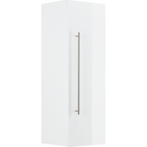 Hochschrank 100 cm weiss hochglanz