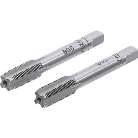 Jeu de 2 tarauds de m9 x 0.75 mm