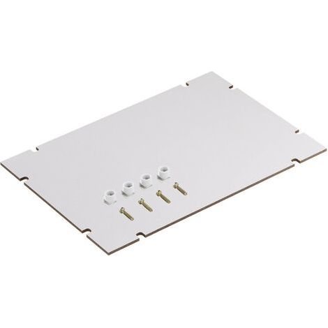 PLAQUE DE BOÎTIER 260X260X5MM MATIÈRE ISOLANTE GMI 2 SPELSBERG 7101201 (1/3)