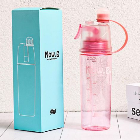 400/600ml Sprühflasche, tragbare Sprühflasche, professionelle Sport-Wasserflasche mit feinem Sprühnebel. (1/4)