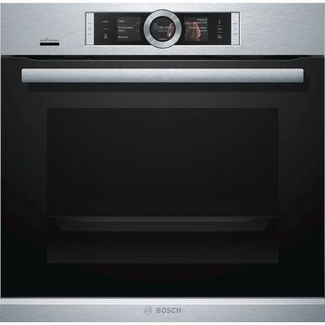 Bosch HRG6769S6 Serie 8 Forno da incasso Elettrico Pirolitico 71 L Classe A Touch TFT 15 Funzioni (60x60x55 cm) colore Acciaio Inox (1/5)