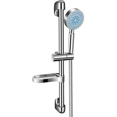 Duschset mit 5 Modi, bestehend aus Duschsäule, Handbrause und Duschschlauch für das Badezimmer (1/5)