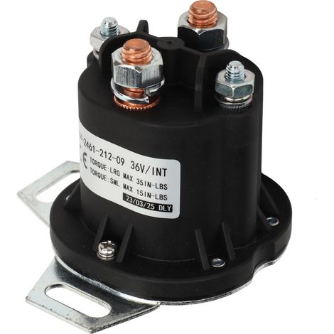 Démarreur à solénoïde 624317, pièce de rechange économique pour chariot de golf électrique E-Z-GO RXV 2008 et plus, 36V, économie d'énergie, remplacement fiable (1/5)