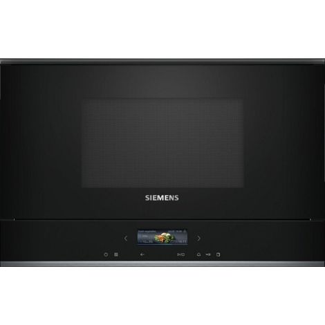 Microondas Integrable Siemens iQ700 BF722R1B1 21L 900W Apertura Derecha (1/3)