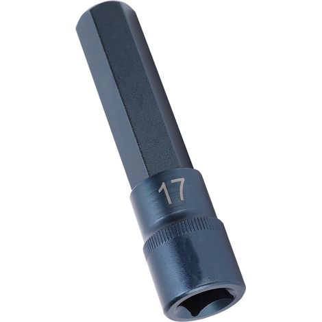 Embout hexagonal à douille en acier allié S2, outil de clé rapide pneumatique/électrique, quincaillerie antirouille H17 (1/5)