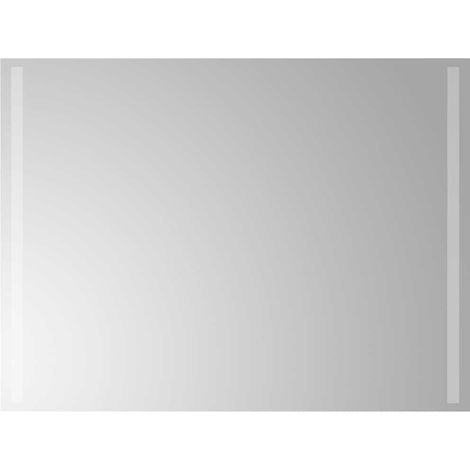 Maison Exclusive - LED-Badspiegel 80x60 cm