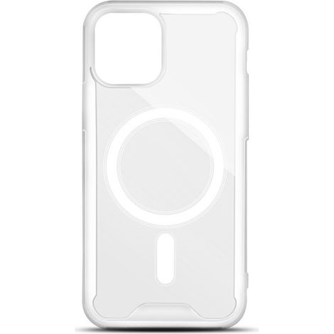 Coque rigide compatible MagSafe pour iPhone 14 - transparente (1/2)