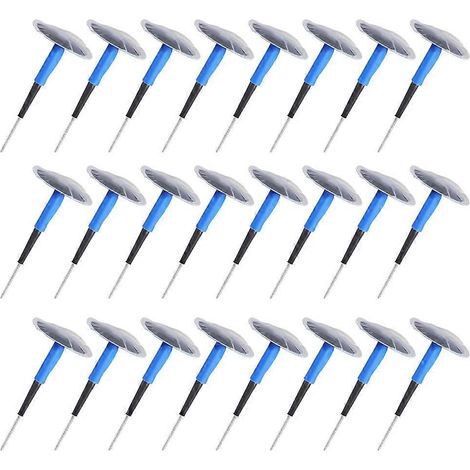 24 pièces de colle universelle pour réparation de pneus tubeless en forme de champignon pour voitures et motos (n° 3)