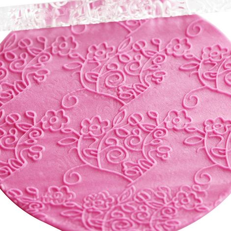 Rouleau à pâtisserie acrylique haute qualité, rouleau à fondant et pâte à modeler, outil DIY gâteau, 26 cm, lisse et résistant (1/5)