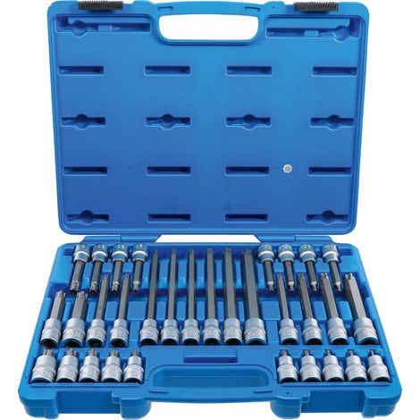 BGS  Juego  de  puntas  con  accionamiento  cuadrado  interior  de  12,5  mm  (1/2")  Perfil  TPS  (para  Torx  Plus)  con  orificio  TPS20  -  TPS70  32  pzas.  -  5191 (1/4)