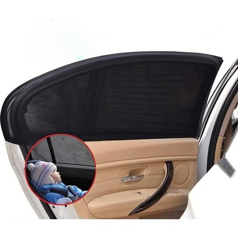 YMYNY Pièces Pare Soleil pour Vitre de Voiture, Sac de Rangement fourni, Pare-Soleil Voiture Bébé, Enfants et Animaux de Compagnie, Compatible avec la Plupart des Auto