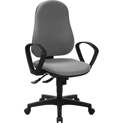 Topstar, Siège pivotant ergonomique SUPPORT SY, avec accoudoirs (1/5)