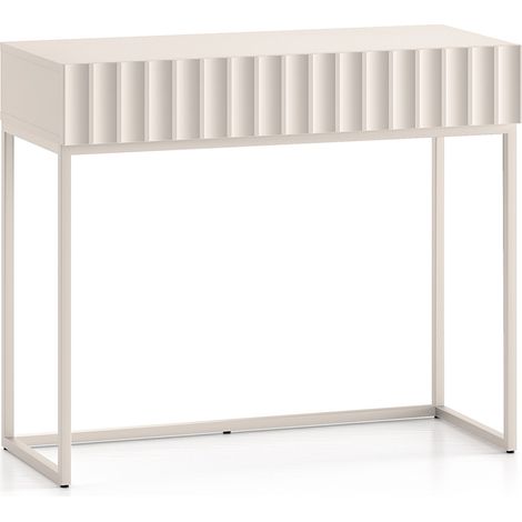 Selsey Derriva - Schminktisch mit Schublade, hellbeige, 91 cm (1/5)