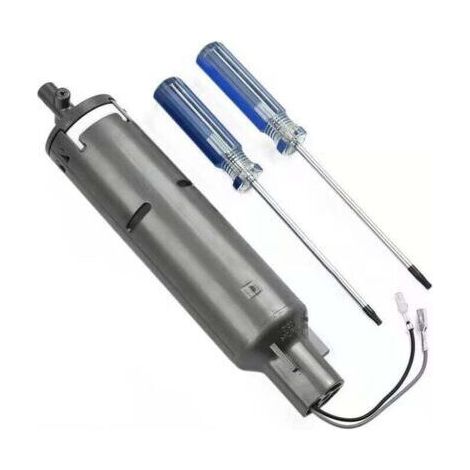 1 moteur de brosse à rouleau souple 20 W pour aspirateur Dyson V6 V7 V8 966792 966792-02, avec 2 x tournevis (1/4)