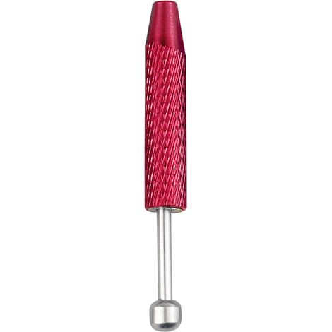 Alicates de punta redonda, alicates de joyería de cuatro mordazas, herramientas de sujeción para joyería de aleación de zinc. (Juego de dos piezas, rojo) (1/5)