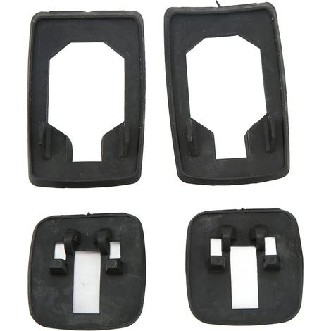 Kit de 4 joints de poignée de porte de voiture en caoutchouc noir, adaptés à la VW Golf III 3, avant et arrière gauche et droite (1/5)