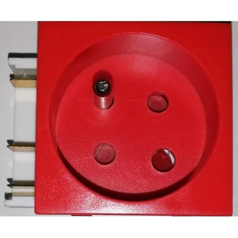 Arnould 60746 2P+E keyed socket for juxtaposed trunking