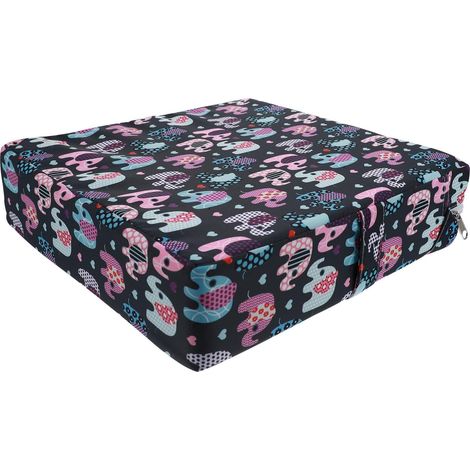Coussin Rehausseur de Chaise Léger en Éponge Sangles Extensibles Éléphant Fixation des Deux Côtés pour Garçon et Filles et Étudiants pour Salle à Manger ou Couleur Aléatoire (1/5)
