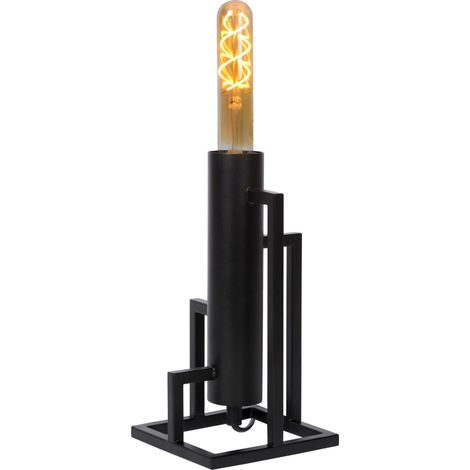 ZILDA Lampe de tab.-Noir-1xE27 (1/2)