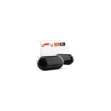 2x Cabochons de répétiteurs latéraux Dacia Duster, Logan, Renault Clio, Espace, Megane, Scenic, Twingo - Noir (1/3)